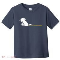 Unicorn Dragging Rainbows- Funny Adults Gifts Toddler T-Shirt thumb 0