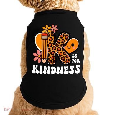 Unity Day Kindness Teacher Be Kind Doggie Tank