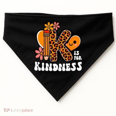 Unity Day Kindness Teacher Be Kind USA-Made Doggie Bandana