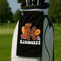 Unity Day Kindness Teacher Be Kind Golf Towel thumb 2