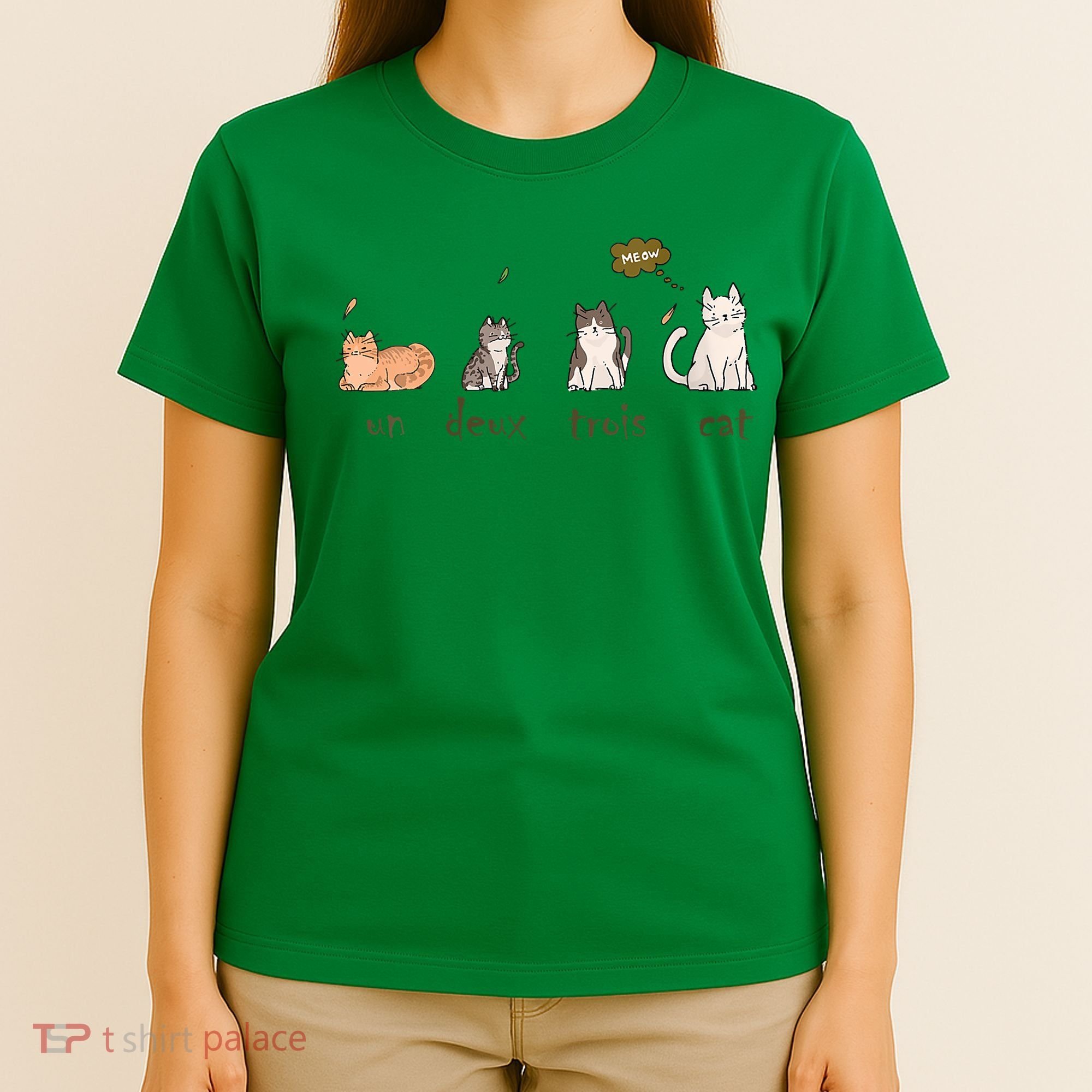 Un Deux Trois Cat T-Shirt