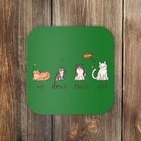 Un Deux Trois Cat Coaster thumb 0