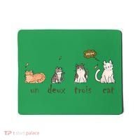 Un Deux Trois Cat Mousepad thumb 0
