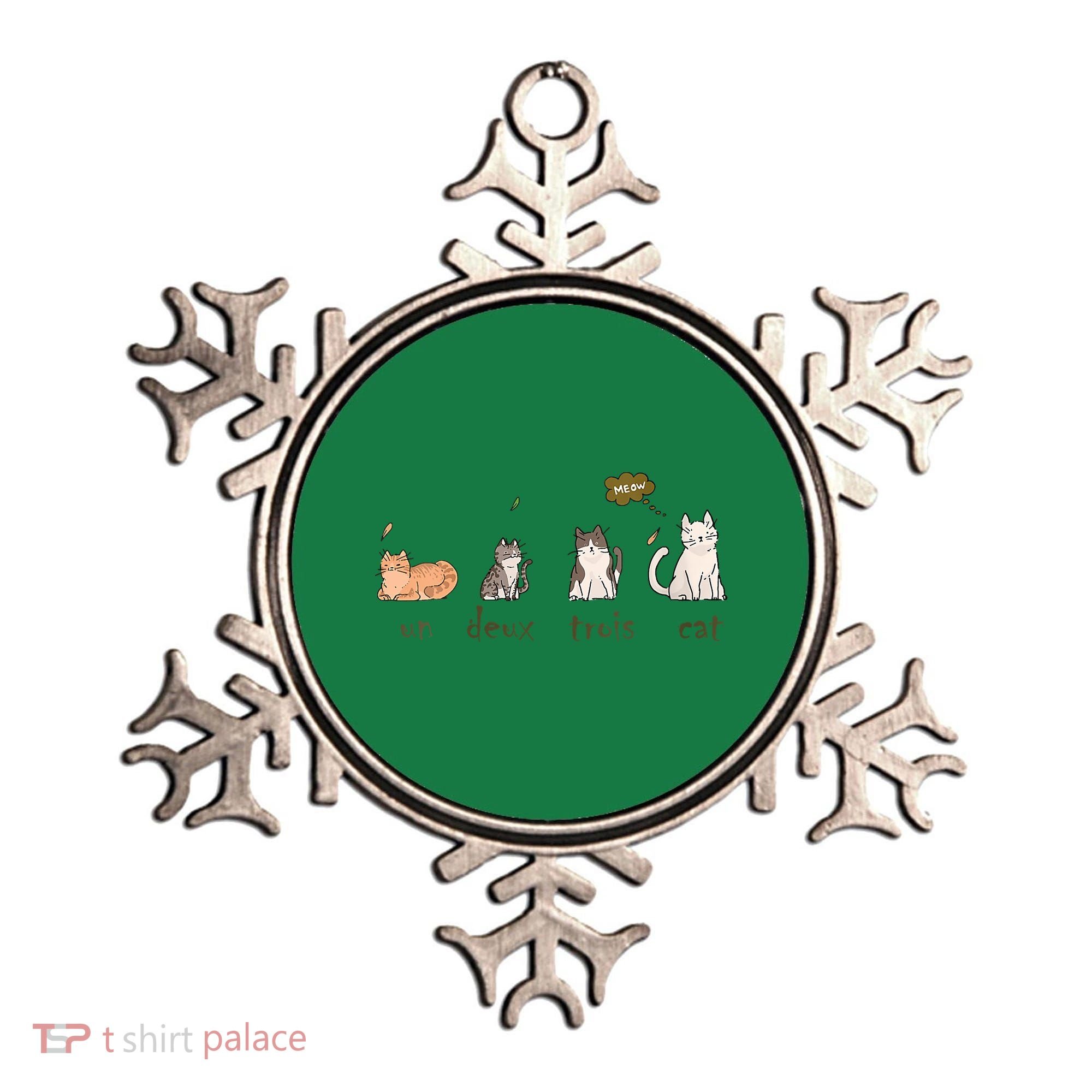 Un Deux Trois Cat Ornament