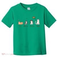 Un Deux Trois Cat Toddler T-Shirt thumb 0
