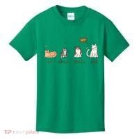 Un Deux Trois Cat Kids T-Shirt thumb 0