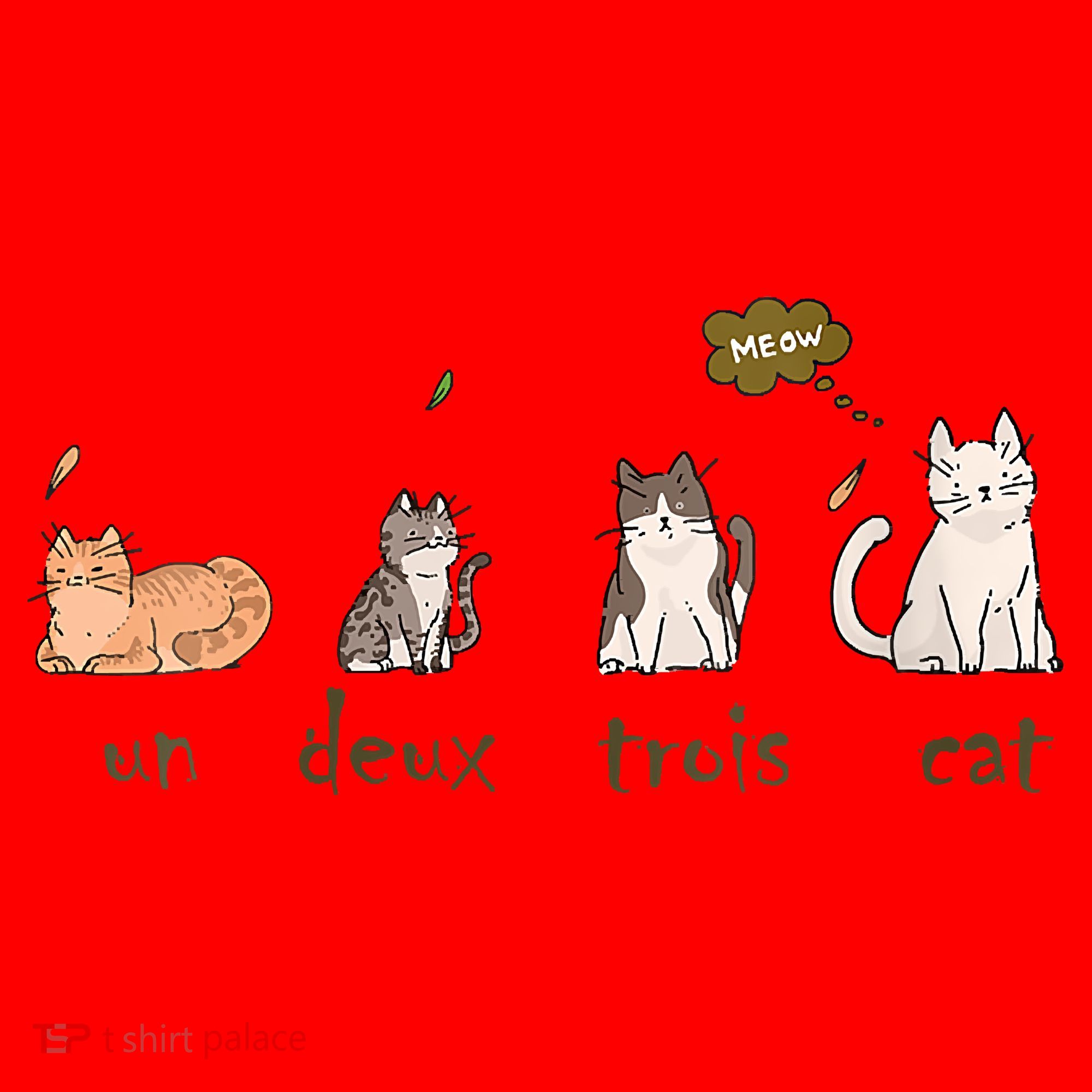 Un Deux Trois Cat Santa Hat