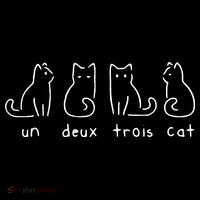 Un Deux Trois Cat Funny Backpack thumb 2