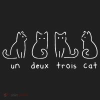 Un Deux Trois Cat Funny Tumbler thumb 3