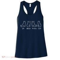 Un Deux Trois Cat Funny Women's Tank Top thumb 0