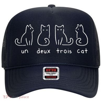 Un Deux Trois Cat Funny Hat
