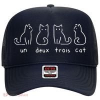 Un Deux Trois Cat Funny Hat thumb 0