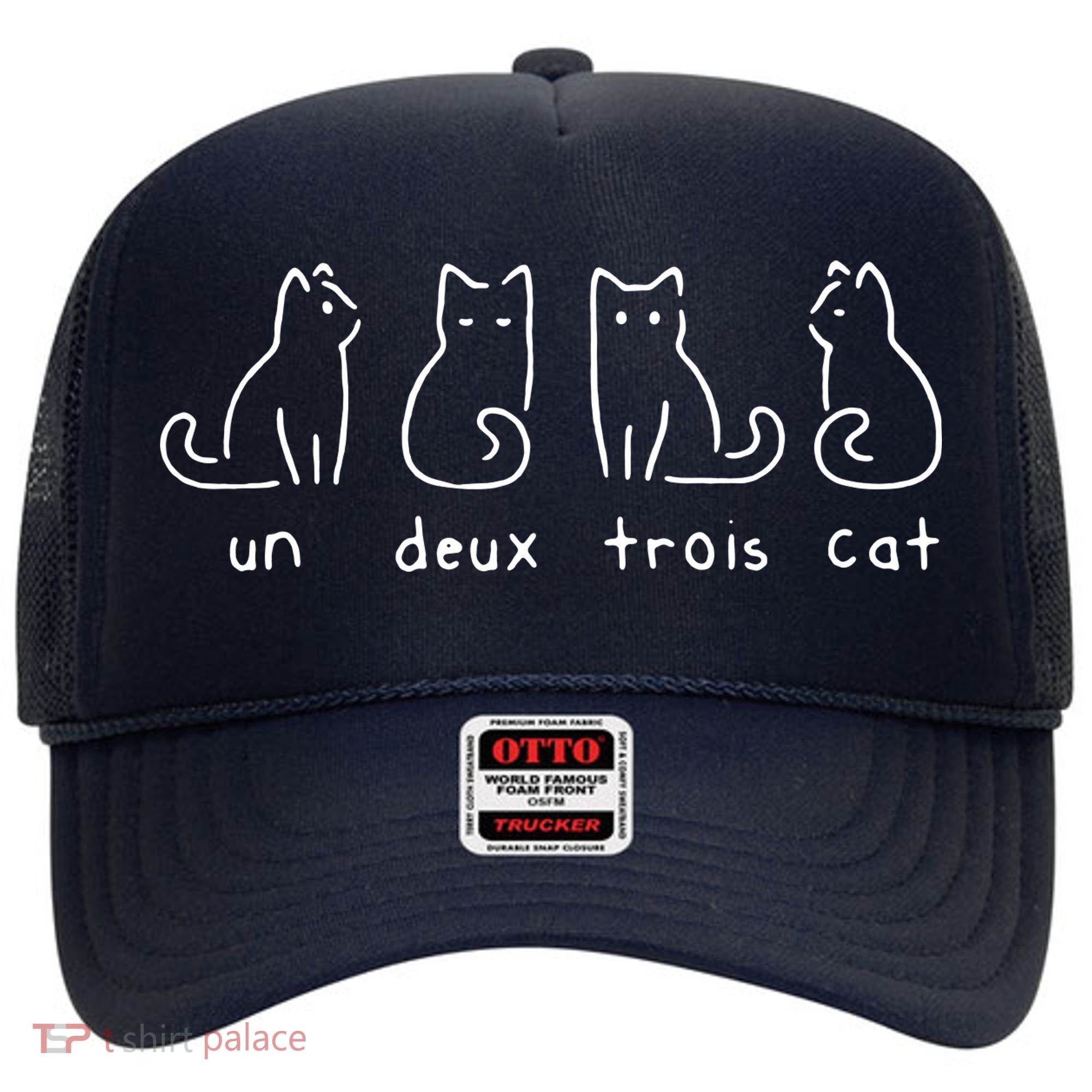 Un Deux Trois Cat Funny Hat