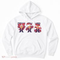 USA Donald Trump Cheer Cartoon Hoodie thumb 0