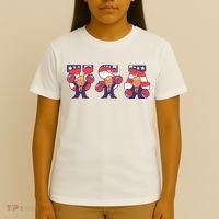 USA Donald Trump Cheer Cartoon T-Shirt thumb 4