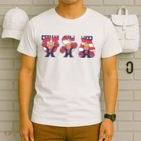 USA Donald Trump Cheer Cartoon T-Shirt thumb 6