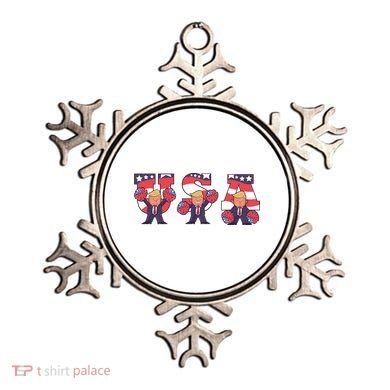 USA Donald Trump Cheer Cartoon Ornament