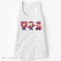 USA Donald Trump Cheer Cartoon Women's Tank Top thumb 0