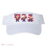 USA Donald Trump Cheer Cartoon Visor thumb 0