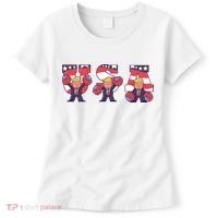 USA Donald Trump Cheer Cartoon Women's T-Shirt thumb 0