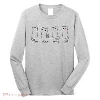 Un Deux Trois Cat Long Sleeve Shirt thumb 0
