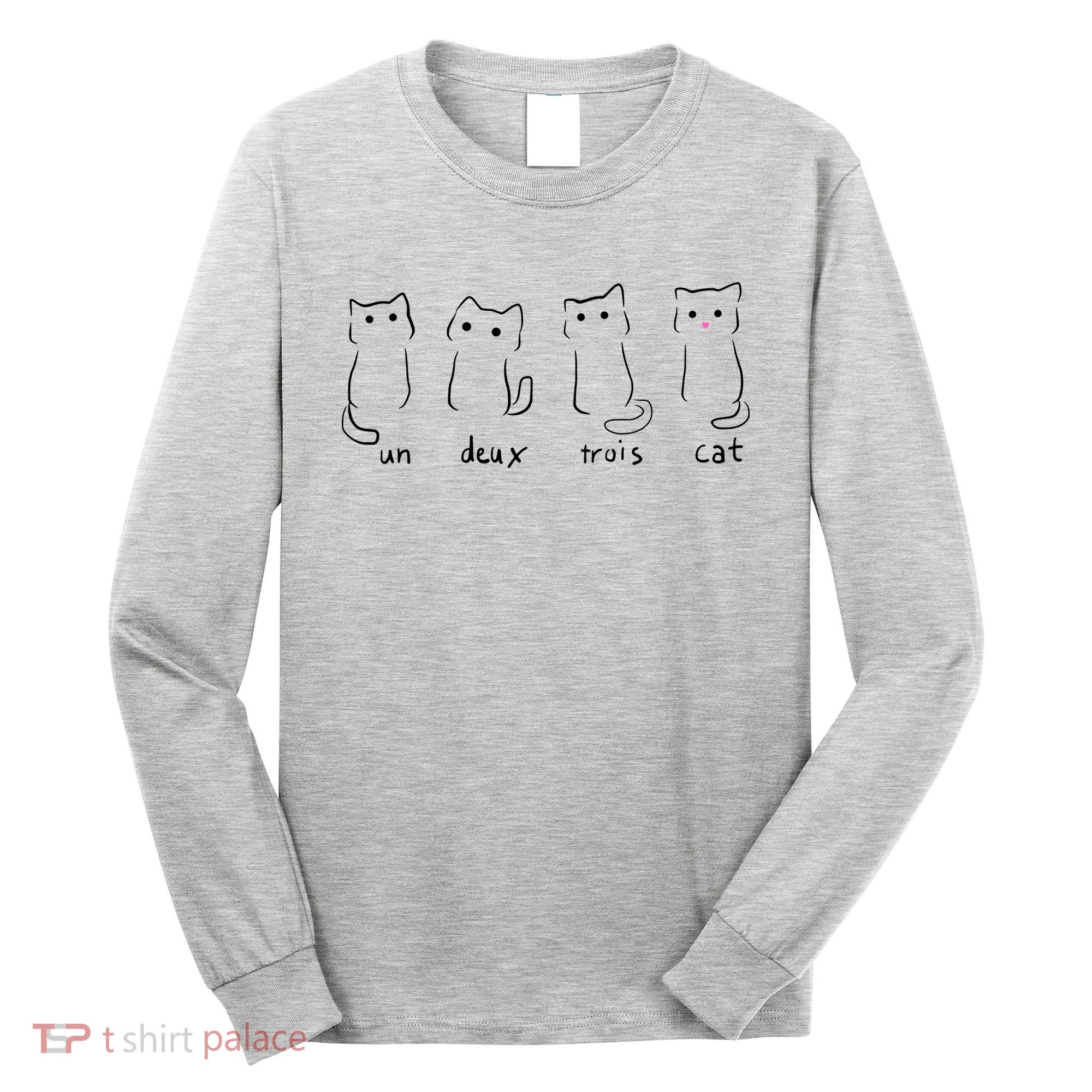Un Deux Trois Cat Long Sleeve Shirt