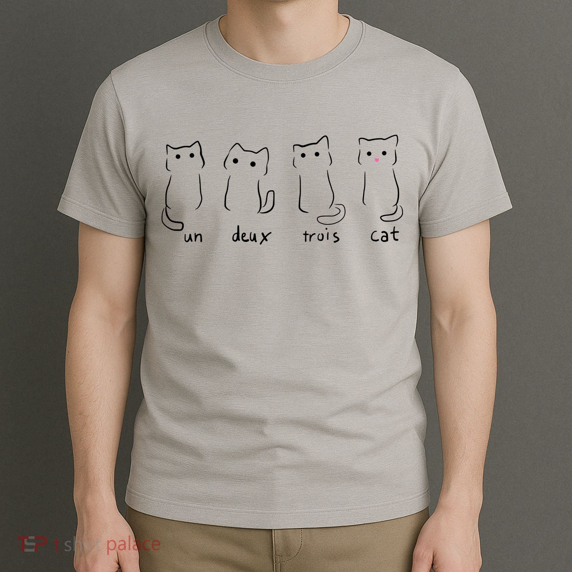 Un Deux Trois Cat T-Shirt
