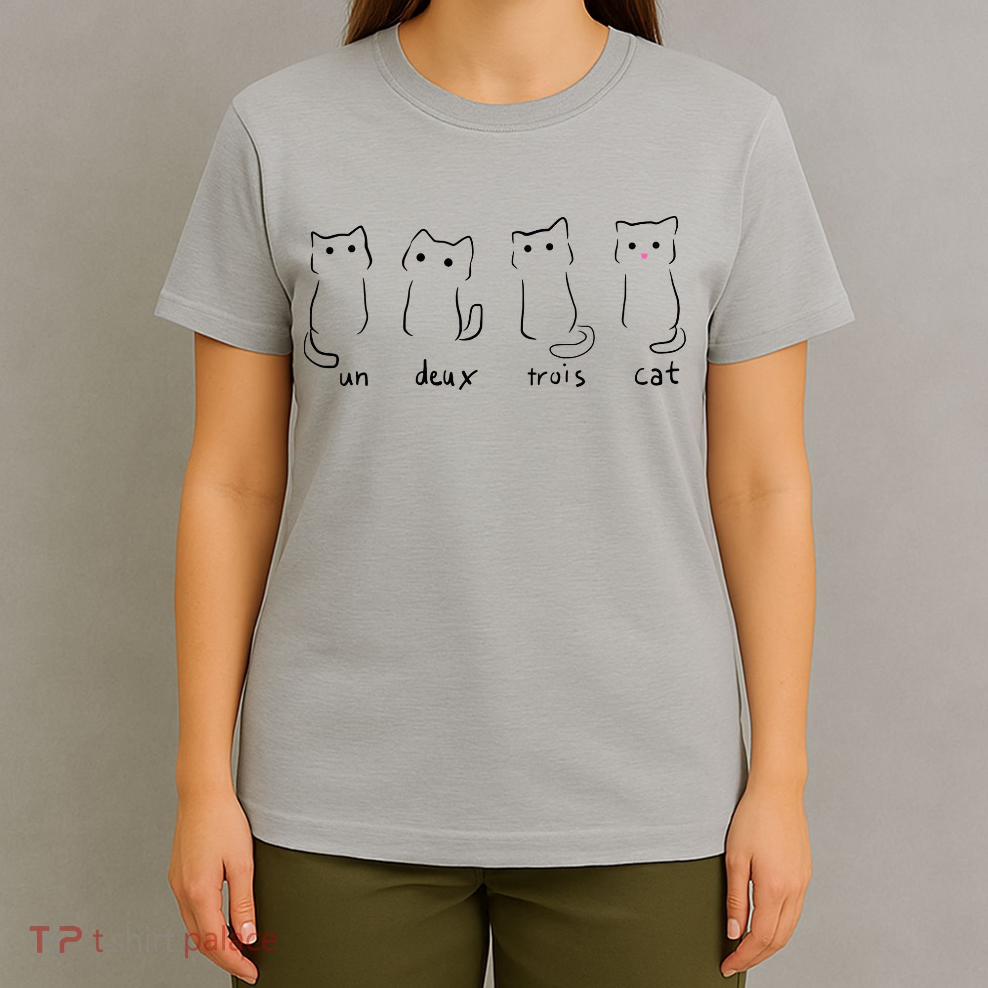 Un Deux Trois Cat T-Shirt