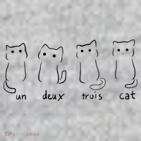 Un Deux Trois Cat Pajama Set thumb 2
