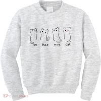 Un Deux Trois Cat Kids Sweatshirt thumb 0