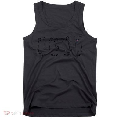 Un Deux Trois Cat Tank Top