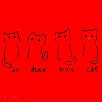 Un Deux Trois Cat Santa Hat thumb 1
