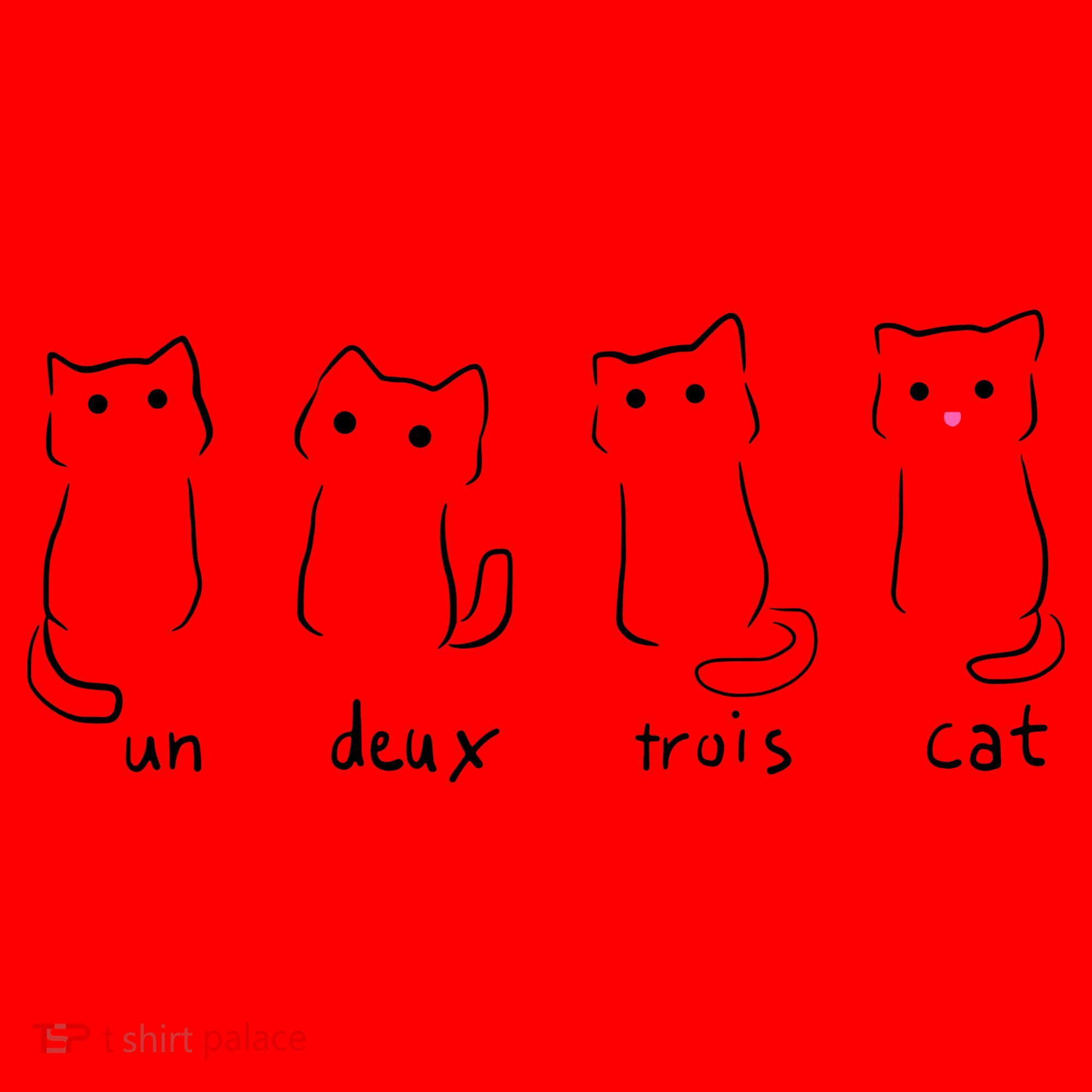 Un Deux Trois Cat Santa Hat
