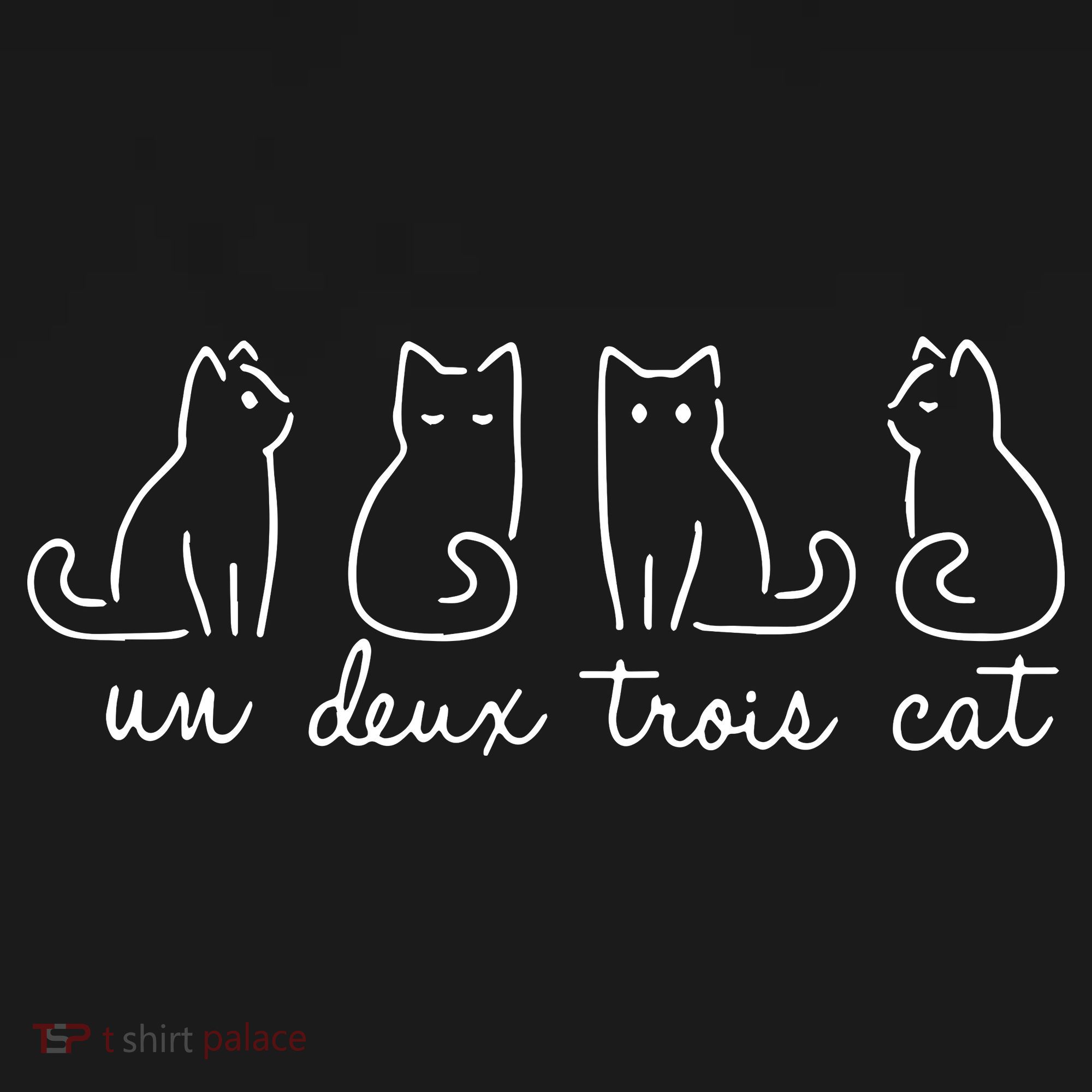 Un Deux Trois Cat Animals Cute Lovey Cat Kids Hoodie