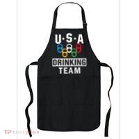 USA Drinking Team Beer Party Funny Apron thumb 0
