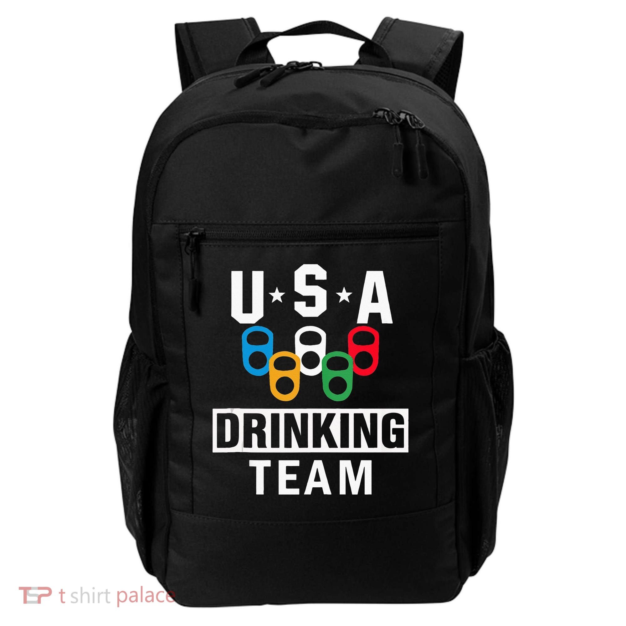 USA Drinking Team Beer Party Funny Backpack