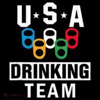 USA Drinking Team Beer Party Funny Women's Hoodie thumb 2