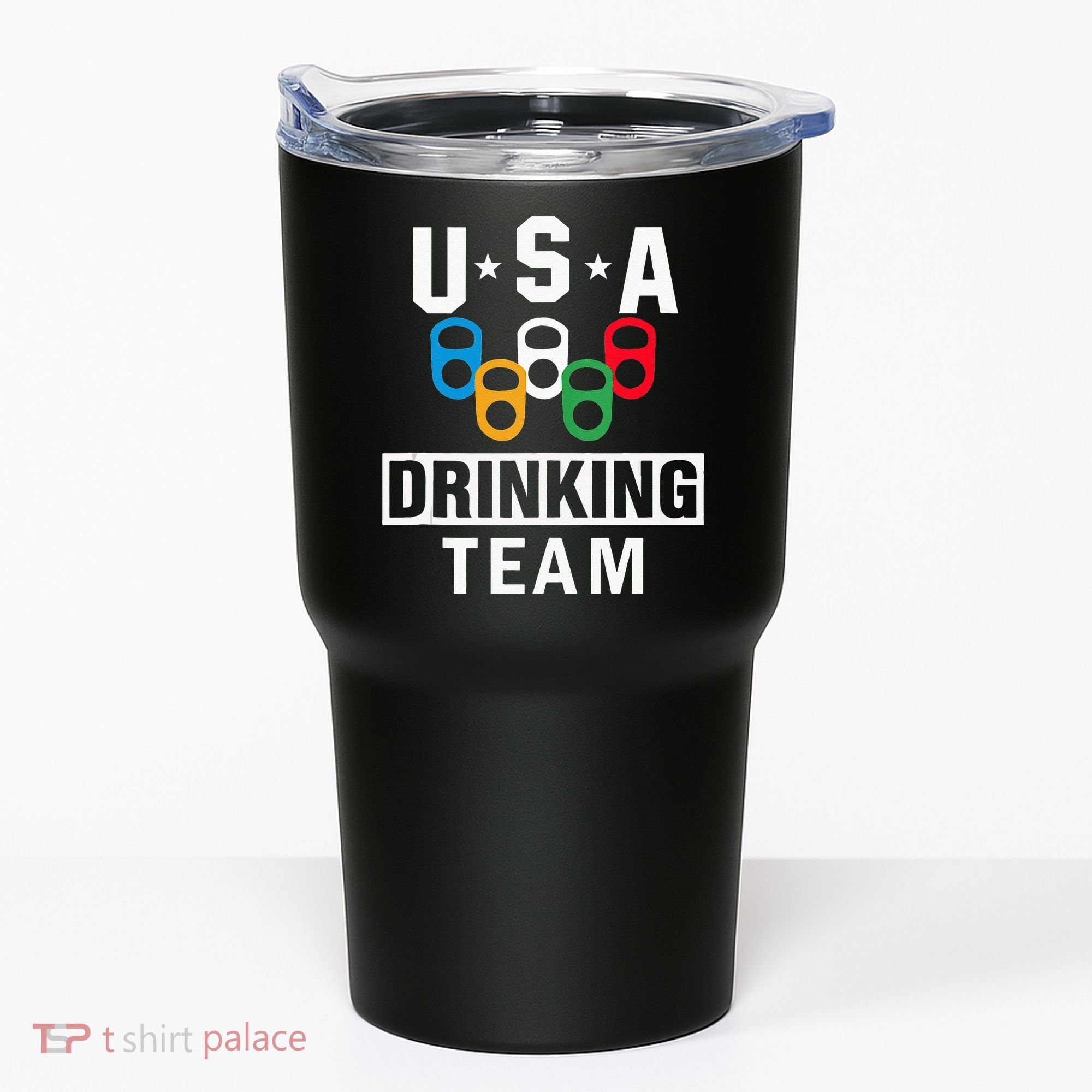 USA Drinking Team Beer Party Funny Tumbler