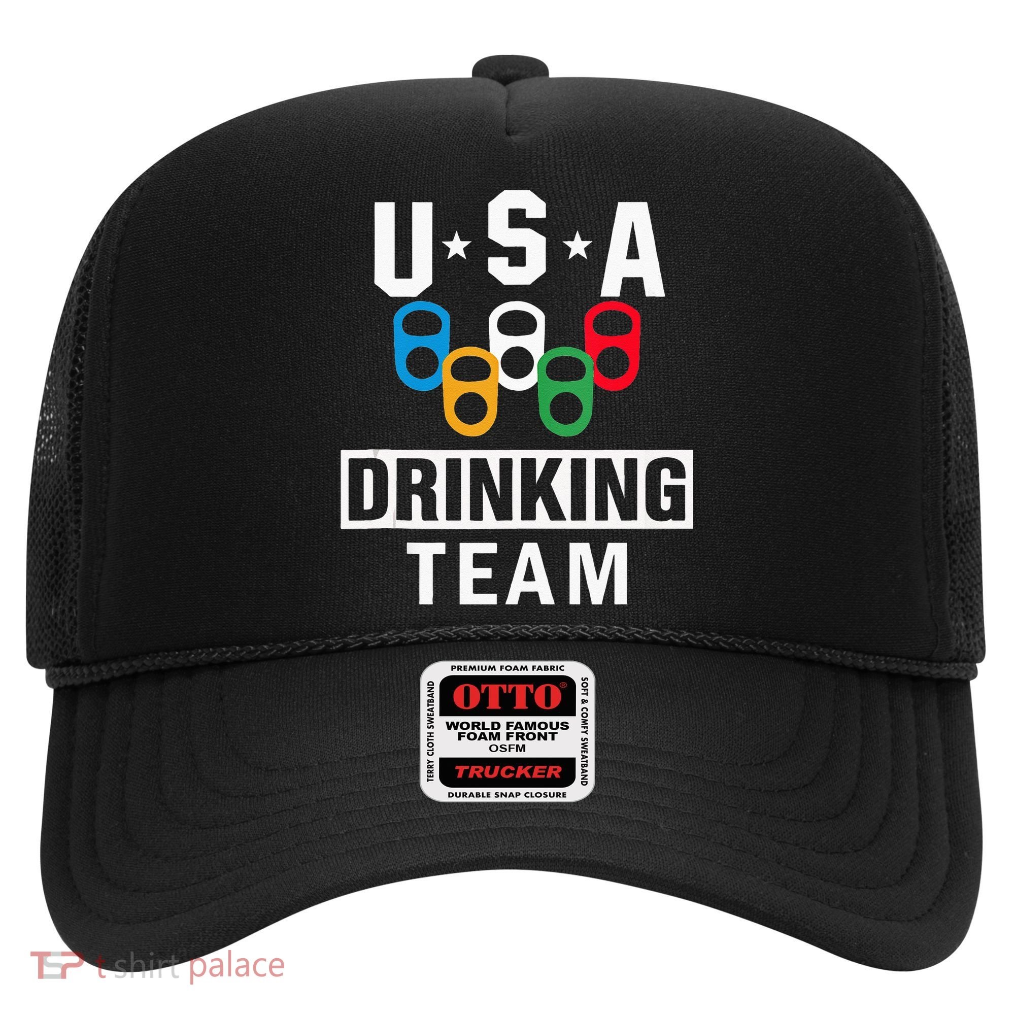 USA Drinking Team Beer Party Funny Hat