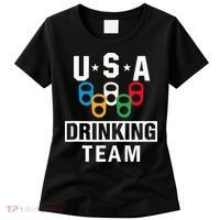 USA Drinking Team Beer Party Funny Women's T-Shirt thumb 0