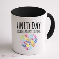 Unity Day Together Against Bullying Coffee Mug thumb 1