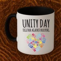 Unity Day Together Against Bullying Coffee Mug thumb 2