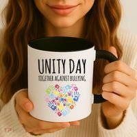 Unity Day Together Against Bullying Coffee Mug thumb 3