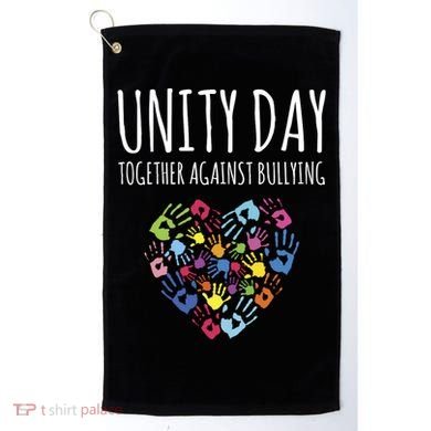 Unity Day Together Against Bullying Golf Towel