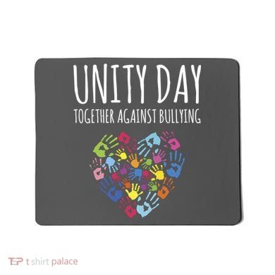 Unity Day Together Against Bullying Mousepad