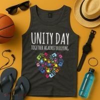 Unity Day Together Against Bullying Tank Top thumb 4