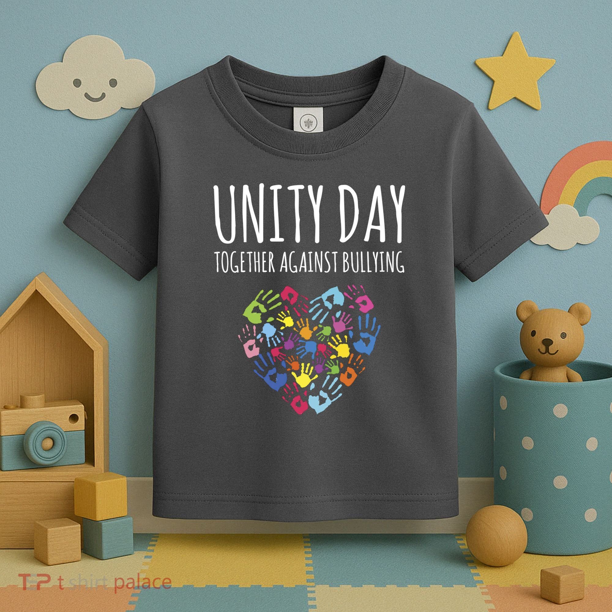 Unity Day Together Against Bullying Toddler T-Shirt