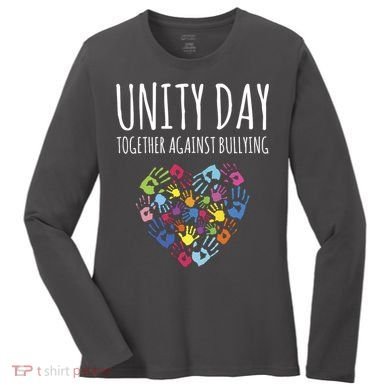 Unity Day Together Against Bullying Women's Long Sleeve Shirt