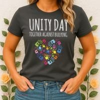 Unity Day Together Against Bullying Women's T-Shirt thumb 2