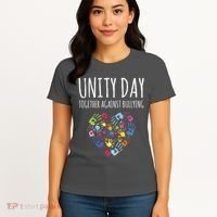 Unity Day Together Against Bullying Women's T-Shirt thumb 4